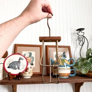 Vintage Tie and Belt Hanger